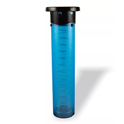 IN-COUNTER MOUNT AJUSTABLE CUP DISPENSER BLUE
