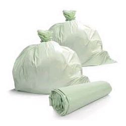 COMPOSTABLE GARBAGE BAGS 25X30 STRONG
