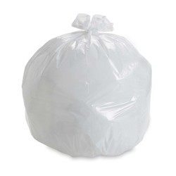 GARBAGE BAGS 26X36 WHITE STRONG