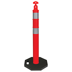ORANGE HIGH VISIBILITY DELINEATOR POST 42