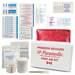 TROUSSE DE PREMIERS SOINS POUR LA VOITURE CNESST/CSA