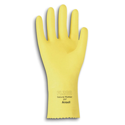 YELLOW GLOVES LATEX SMALL
