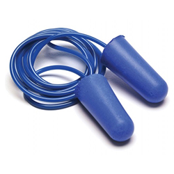 DISPOSABLE CORDED EARPLUGS