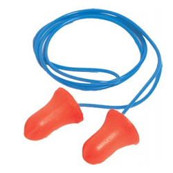 CORDED SINGLE-USE EARPLUGS