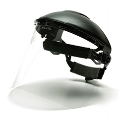 POLYCARBONATE FACE SHIELD FOR HGBR HEADGEAR