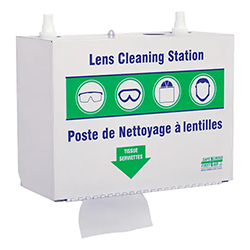 METAL LENS CLEANING STATION