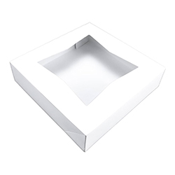 BOÎTE À GÂTEAU AVEC FENÊTRE 10