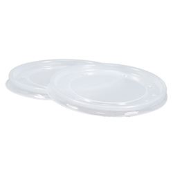 CLEAR VENTED PLASTIC LID 98MM