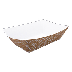 DECO DESIGN PAPER FOOD TRAY 3 LB 48 OZ