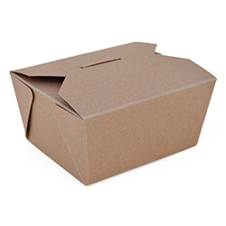 CHAMP PAK RETRO KRAFT CONTAINER NO.1 22 OZ