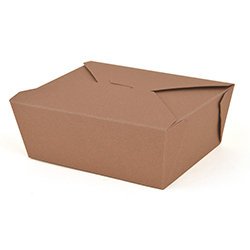 CHAMP PAK RETRO KRAFT CONTAINER NO.8 48 OZ