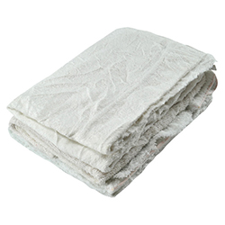 WHITE TERRY TOWEL 20LB