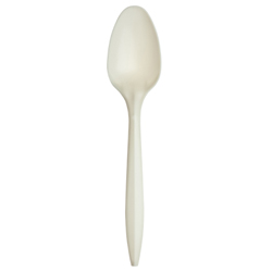 TEASPOON BIODEGRADABLE BEIGE