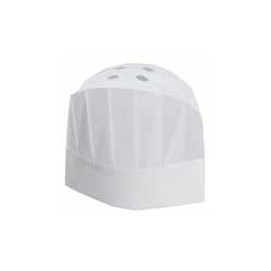 CHAPEAU DE CHEF BLANC ROND 9.2