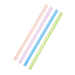 FLUO JUMBO STRAW 8