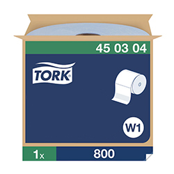 TORK GIANT ROLL WIPER BLUE 1 PLY