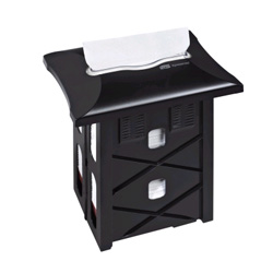 DISTRIBUTEUR SERVIETTE ENCASTRÉ NOIR 12