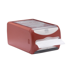 RED STAND NAPKIN DISPENSER