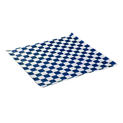 BLUE AND WHITE CHECKERED PAPER 12