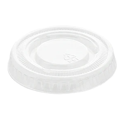 COUVERCLE CLAIR POUR CONTENANT PORTION 0.75-1 OZ