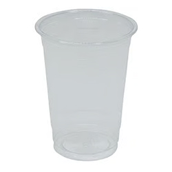 CLEAR PLASTIC CUP 10 OZ 78 MM
