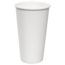 WHITE HOT CUP BEVERAGE 24 OZ 90 MM