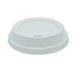 COUVERCLE DÔME BLANC POUR VERRE 90 MM