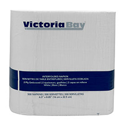 WHITE DISPENSER NAPKIN 24X250/CS