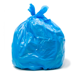 GARBAGE BAGS 35X50 1.3 MIL BLUE XX-STRONG