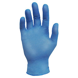NITRILE GLOVES POWDER FREE BLUE 5 MIL X-LARGE