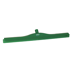 FLOOR SQUEEGEE DOUBLE BLADE GREEN 700MM 27.5