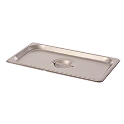 COUVERCLE EN ACIER INOX 1/3