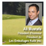 Ali Mustafa, président d’honneur du tournoi de golf de la SODET (CLD)