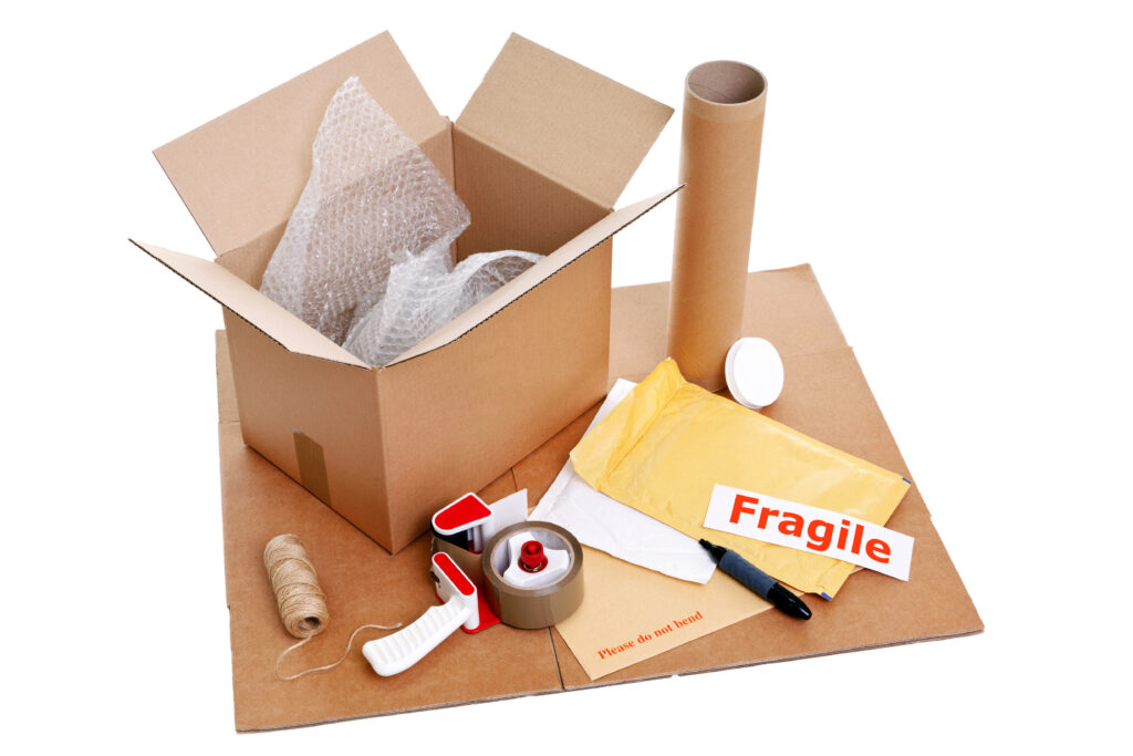 Shipping materials sales
